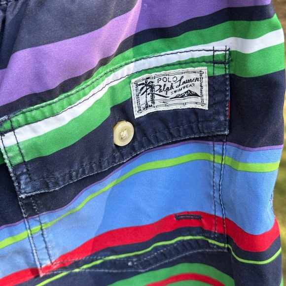 Polo Ralph Lauren Boys Large 14/16- Swim Trunks- Pristine! - Picture 4 of 5